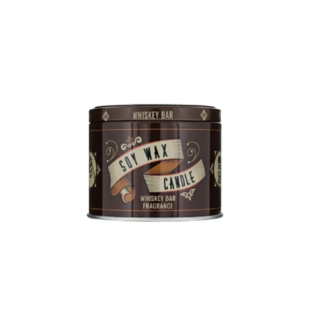 【Suavecito 骷髏頭】Whiskey Bar Soy Wax Candle深培威士忌香氛蠟燭(6oz/170g)