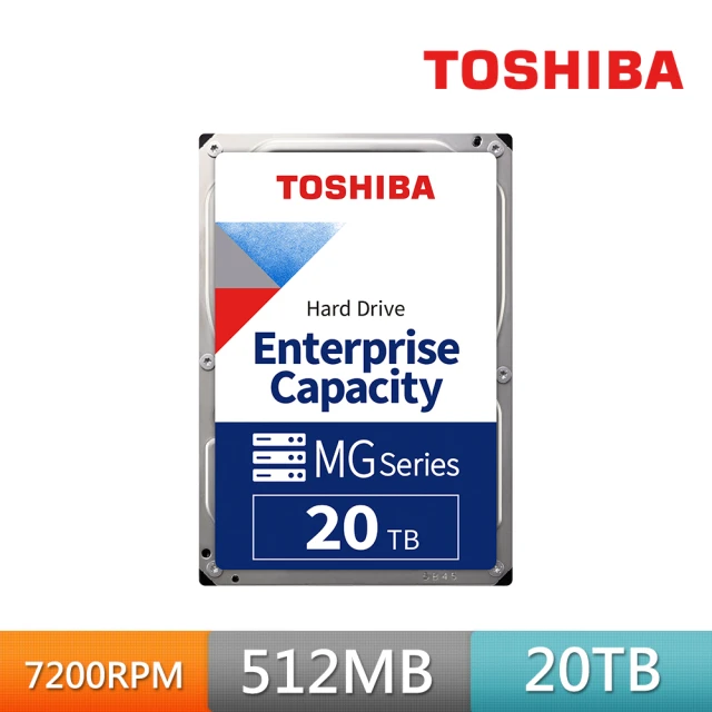 TOSHIBA 東芝 (4入組) 20TB 3.5吋 720