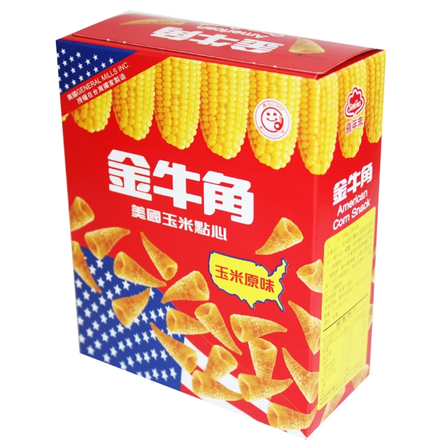 【喜年來】金牛角玉米原味(35g)