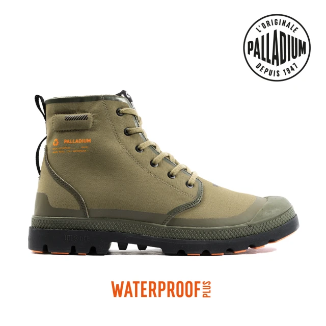 PalladiumPalladium PAMPA RCYCL LITE+ WP+再生科技輕量防水靴-男-橄欖綠(08848-377)