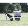 【NUIT 努特】四角衛星 輕量太空椅 露營椅 釣魚椅 月亮椅 輕量椅 便攜椅 摺疊椅 低腳椅(NTC114BK兩入組)