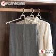 【PONYKASEI】日本製攜帶式旅行折疊衣架-5件組(白)