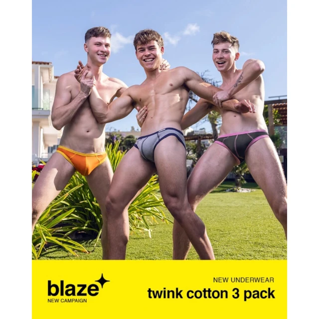 Addicted AD1191P Twink Cotton 3 Pack Colors P