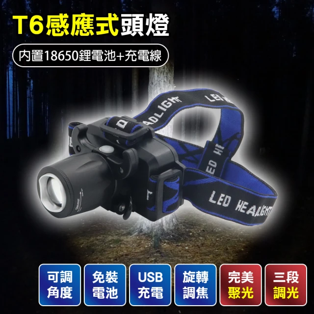 德國 Led Lenser HF8R WORK 充電式數位調