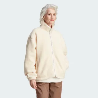 【adidas 愛迪達】Essentials 運動外套 抓絨 女 - Originals IM3899