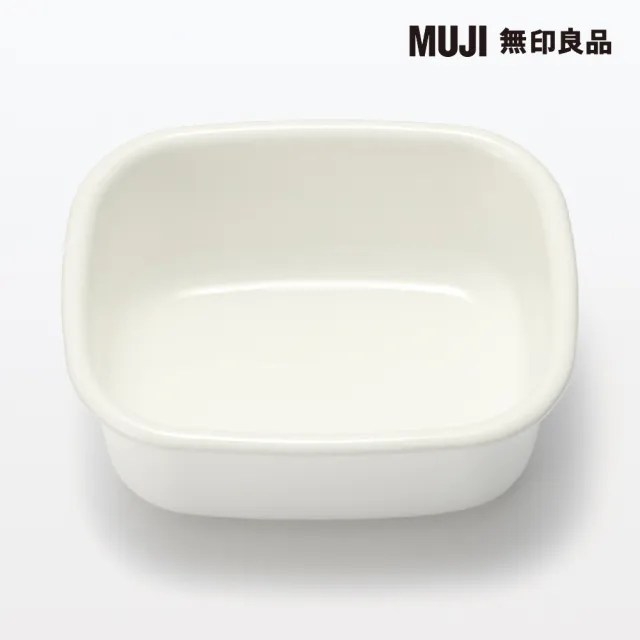 【MUJI 無印良品】琺瑯保存容器/小 約寬9.5*深11.5*高5cm