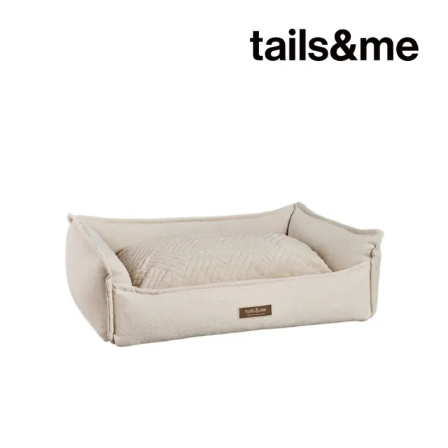 【tails&me 尾巴與我】親膚方形寵物床(貓窩/狗窩/寵物床墊)