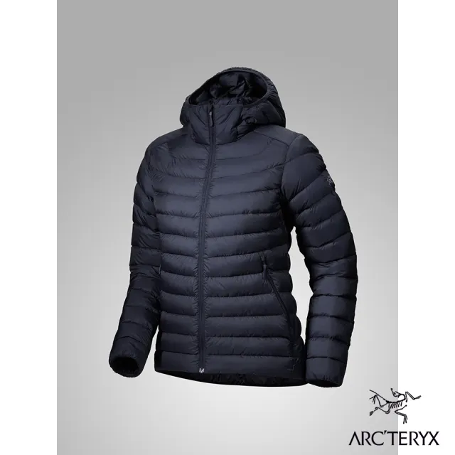 【Arcteryx 始祖鳥】女 Cerium 羽絨外套(黑寶石)