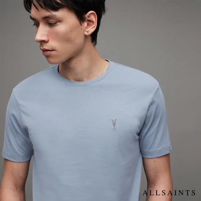 【ALLSAINTS】BRACE 短袖T恤CHILLED BLUE MD131G(常規版型)