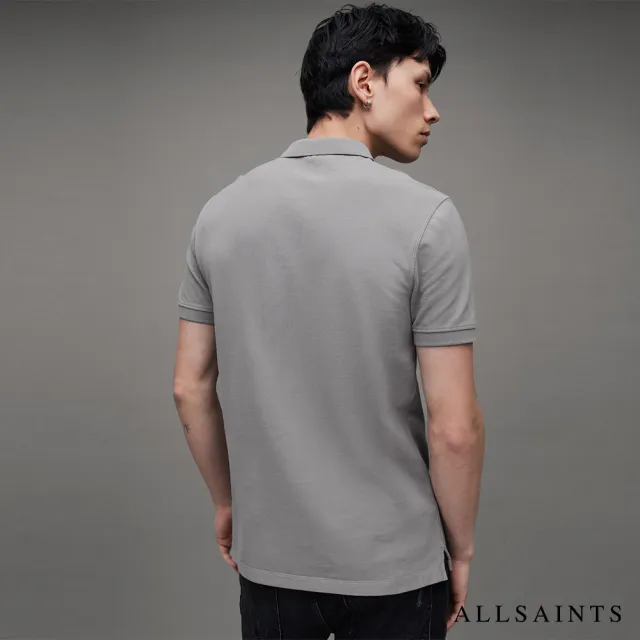 【ALLSAINTS】REFORM POLO衫ALUMINIUM GREY MD051H(修身版型)