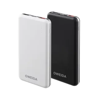 【Oweida】MD-BP-047 10000mAh QC3.0+PD雙向 三輸出超急速快充自帶線行動電源