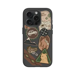 【RHINOSHIELD 犀牛盾】iPhone 15/Plus/Pro/Max SolidSuit MagSafe兼容 磁吸手機殼/回訪自然(獨家設計系列)