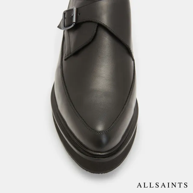 【ALLSAINTS】LUKE 牛皮裸靴Black MF554Z