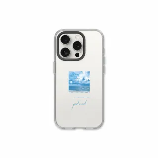 【RHINOSHIELD 犀牛盾】iPhone 15/Plus/15 Pro/Max Clear透明防摔手機殼/好心情(獨家設計系列)
