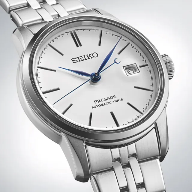 【SEIKO 精工】Presage 工藝職人橫澤滿 三日鍊 琺瑯機械錶/SK027(SPB403J1/6R55-00D0S)