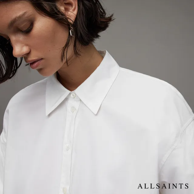 【ALLSAINTS】TREMONT 長袖襯衫Ecru WH012Z(修身版型)