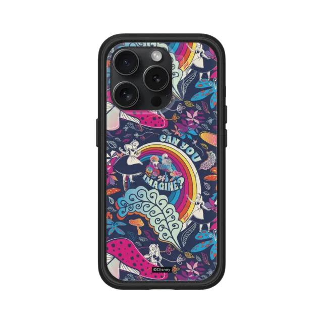 【RHINOSHIELD 犀牛盾】iPhone 15/Plus/15 Pro/Max Mod NX手機殼/迪士尼經典系列-愛麗絲夢遊仙境(迪士尼)