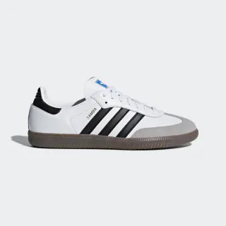 adidas 愛迪達】Originals Samba OG 男鞋白色焦糖黑底經典麂皮復古經典