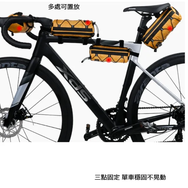 【May Shop】ESLNF自行車包戶外大容量運動挎包公路車頭包