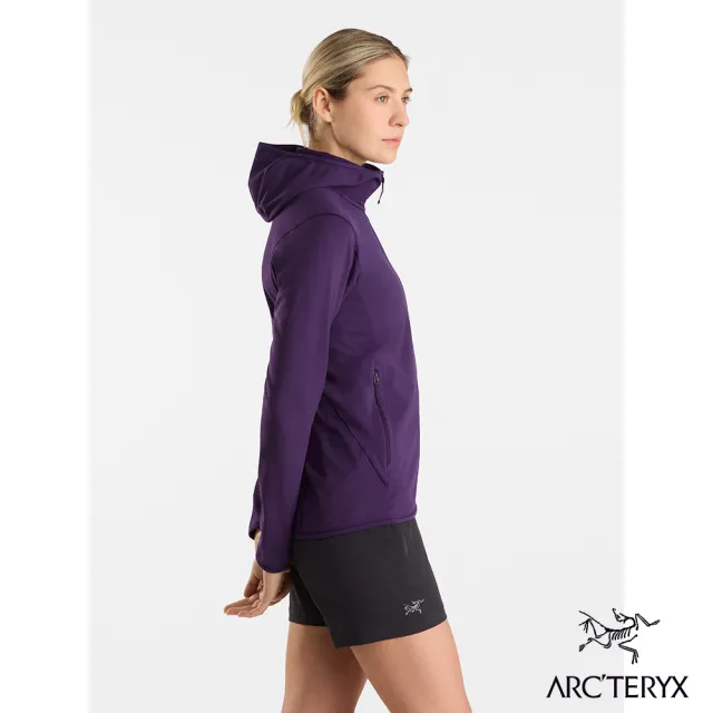 【Arcteryx 始祖鳥官方直營】女 Kyanite LT 刷毛外套(星辰紫)