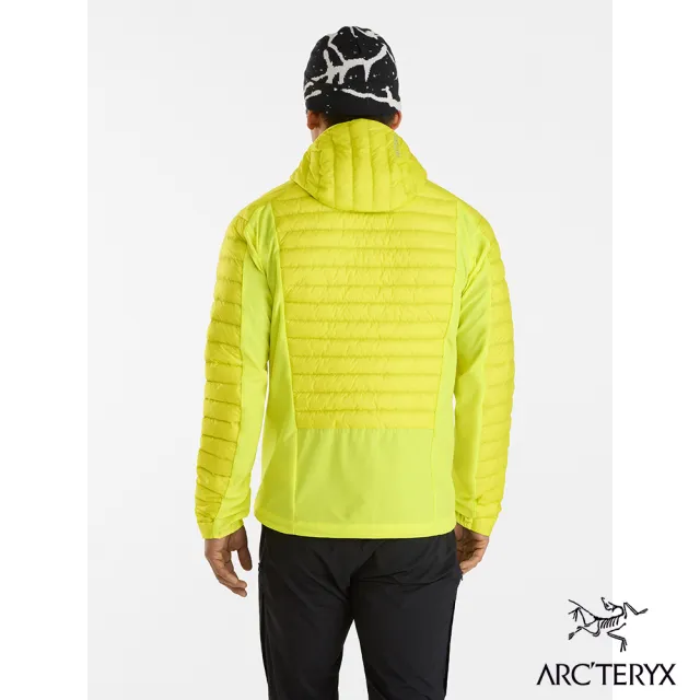 【Arcteryx 始祖鳥官方直營】男 Cerium Hybrid 羽絨外套(音速綠)