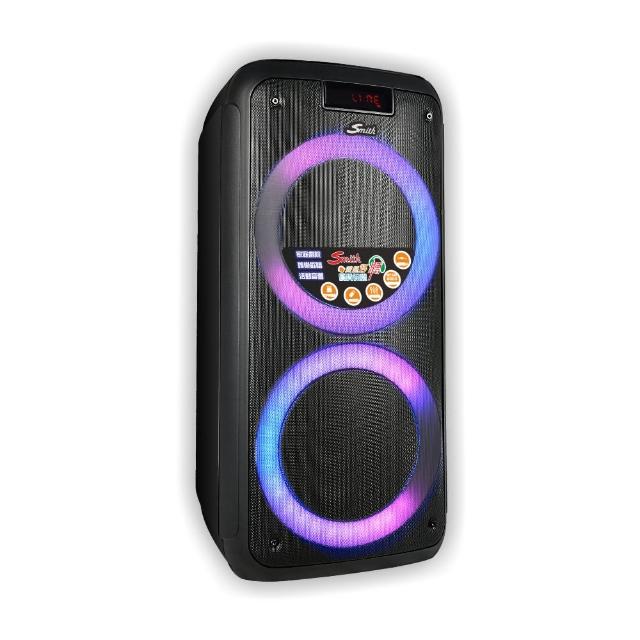 【Smith 史密斯】藍牙移動式音響A-0818(活動音響/8吋音響/藍牙/USB/TF卡)