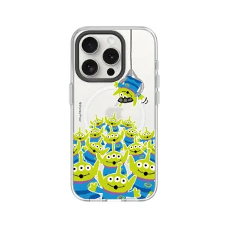 【RHINOSHIELD 犀牛盾】iPhone 15系列 Clear MagSafe兼容 磁吸透明手機殼/玩具總動員-放了三眼怪(迪士尼)