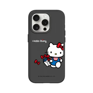 【RHINOSHIELD 犀牛盾】iPhone 15/Plus/Pro/Max SolidSuit背蓋手機殼/Shopping day(Hello Kitty)