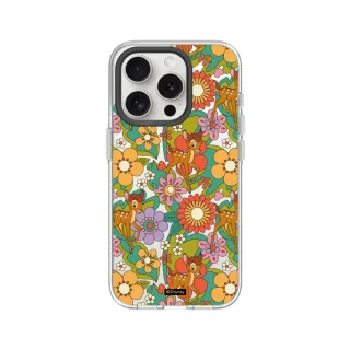 【RHINOSHIELD 犀牛盾】iPhone 15/Plus/15 Pro/Max Clear透明防摔手機殼/小鹿斑比(迪士尼經典)