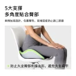 【Kyhome】慢回彈記憶棉坐墊 減壓坐墊 美臀護腰 辦公室椅墊