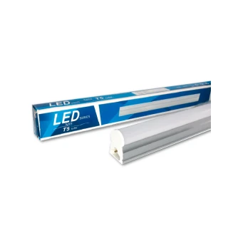 【E極亮】LED T5 4尺 18W 彩色串接 紅光 藍光 2入組(LED T5  支架燈 層板燈)
