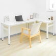 【HappyLife】白鋼木餐桌 電腦桌 140公分 Y11354(萬用桌 桌子 書桌 茶几 工作桌 辦公桌)