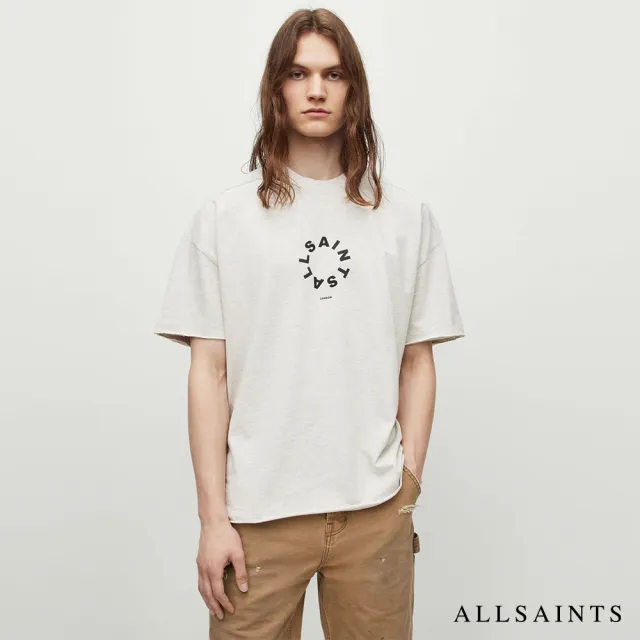 【ALLSAINTS】KAYDEN 短袖T恤Grey Marl MG173Y(寬鬆版型)