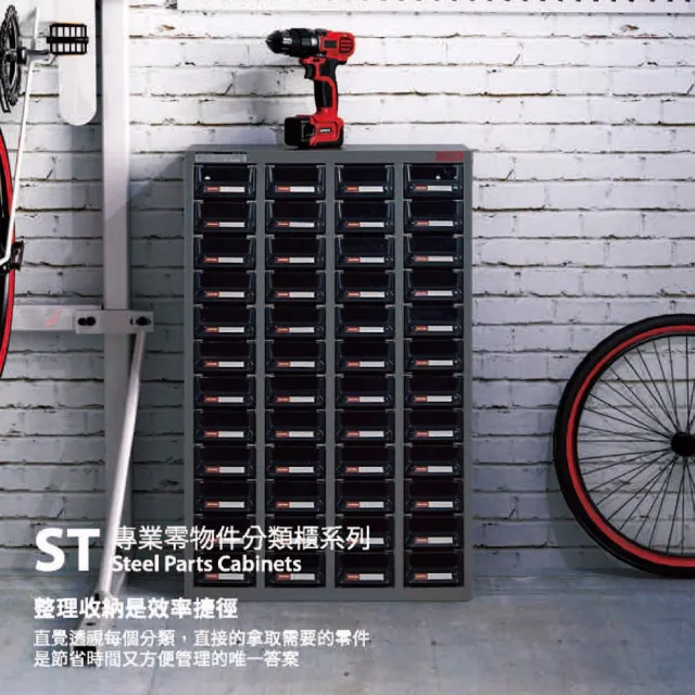 【SHUTER 樹德】ST2-420 四排 20格零件櫃(零件櫃 五金材料櫃)