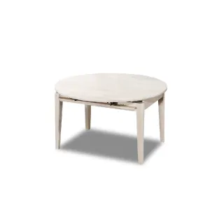 【ASSARI】伊凡中式伸縮圓餐桌(直徑130x高78cm)