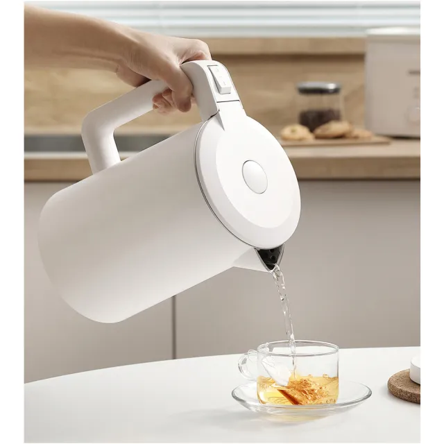 立菱尹】1.8公升316L不鏽鋼防燙保溫快煮壺(煮沸+一鍵保溫/一體成型內膽