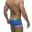 【ADDICTED】三件組經典款LOGO標誌四角褲  AD性感平口內褲-AD302P