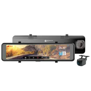 【HP 惠普】HP 惠普 s975W GPS WIFI 電子後視鏡 行車紀錄器(贈128G記憶卡)