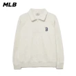 【MLB】小Logo半拉鍊長袖大學T 波士頓紅襪隊(3AMTB1536-43MGL)