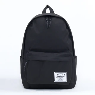 【Herschel】Classic XL 特大 黑色 全黑 帆布 防潑水 尼龍內裡 可放水壺 大容量 書包 男女 背包 後背包