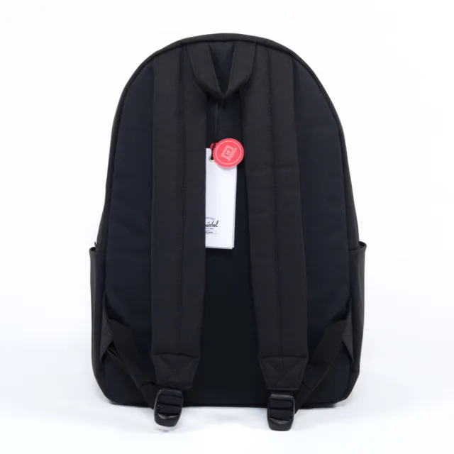 【Herschel】Classic XL 特大 黑色 全黑 帆布 防潑水 尼龍內裡 可放水壺 大容量 書包 男女 背包 後背包