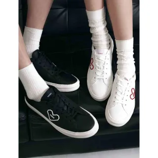 【PEDRO】Ridge 愛心女運動鞋-白/黑色(小CK高端品牌 男女同款)