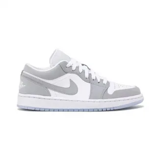 【NIKE 耐吉】W Air Jordan 1 Low 灰白 灰 小DIOR 女款 DC0774-105