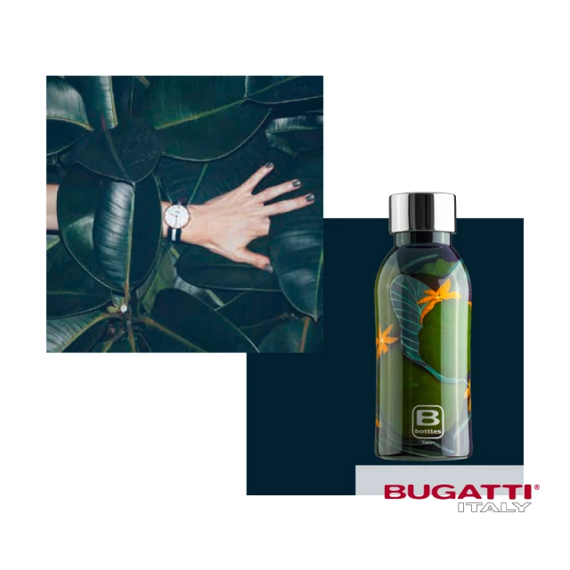 BUGATTI 義大利布加迪 設計師系列保溫瓶350ml(316醫療級不鏽鋼材質)
