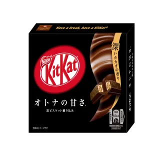 即期品【Nestle 雀巢】KitKat 奇巧威化巧克力(濃黑巧克力口味;賞味期限24/5/30)