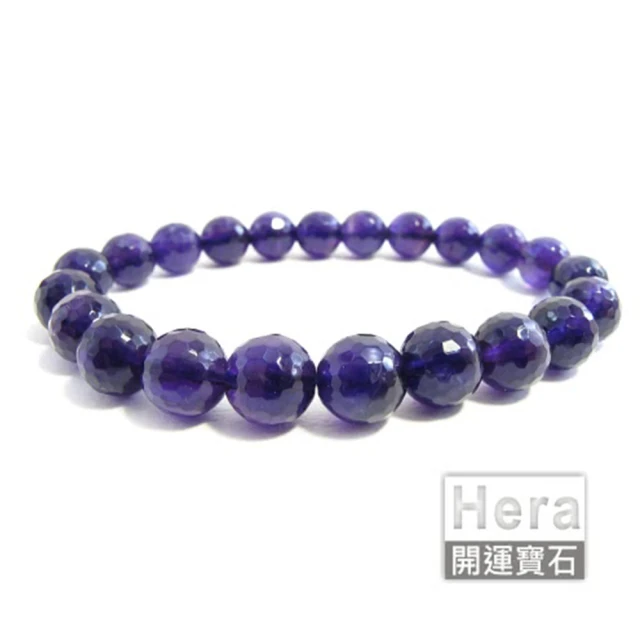 【HERA 赫拉】ll現貨ll氣質切面紫水晶手珠(現貨瘋搶中)