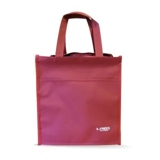 【台灣製】大容量提袋 側背袋 防水大方型 補習袋A4文件袋 攜書袋 購物袋手提袋環保袋_X大袋(2入組)