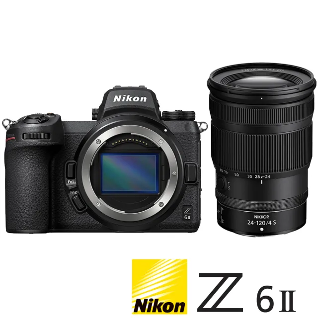 Nikon 尼康】NIKON Z6II Z62 KIT 附Z 24-120mm F4 S(公司貨全片幅無反