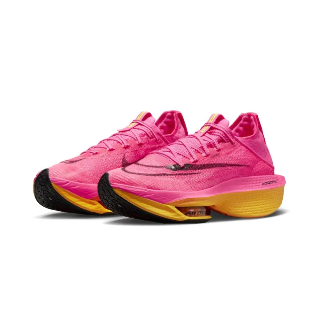 NIKE 耐吉 WMNS AIR ZOOM ALPHAFLY NEXT% 2 女慢跑鞋 桃紅橘(DN3559600)