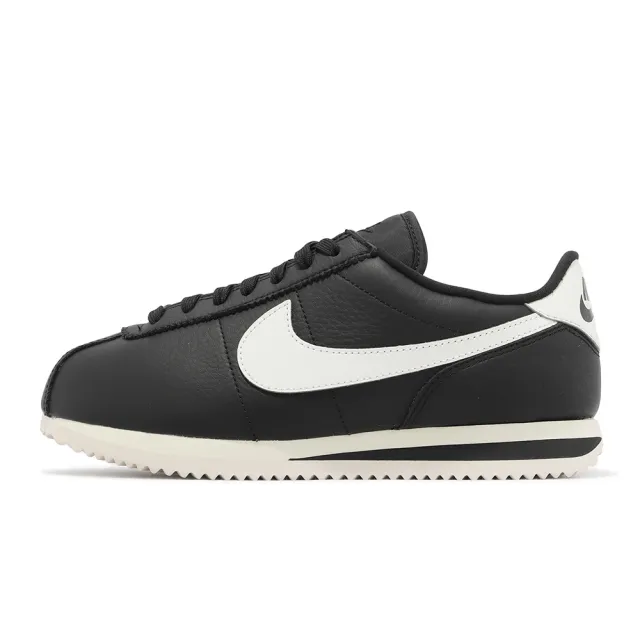 NIKE 耐吉】阿甘鞋Wmns Cortez 23 Premium 女鞋黑白復古皮革休閒鞋